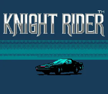 Knight Rider (Europe) screen shot title